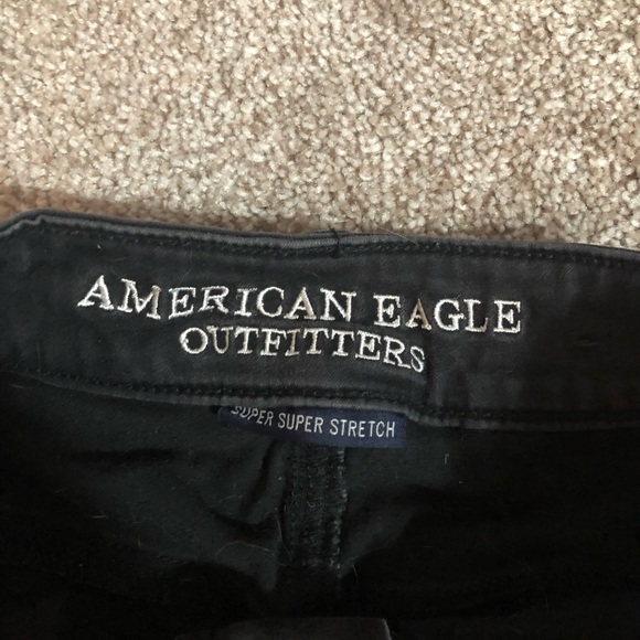 Black jean shorts - Picture 3 of 3